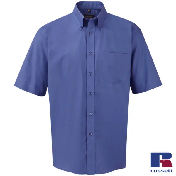 Russell lyhythihainen Easy Care Oxford kauluspaita