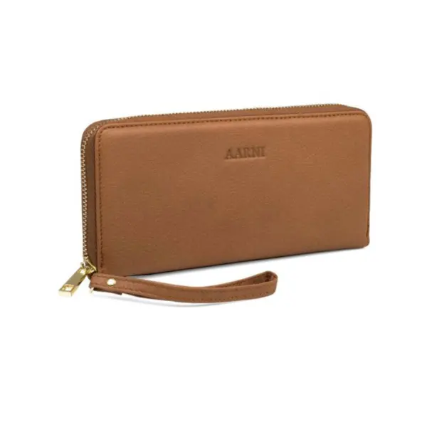 Aarni hirvennahkainen clutch-lompakko