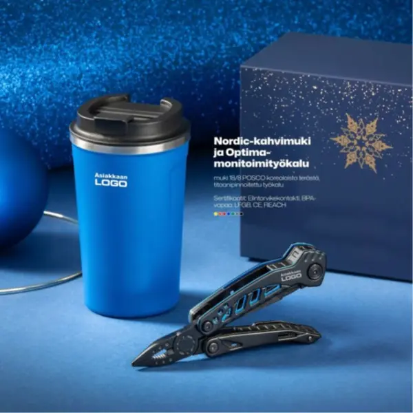 Colorissimo Nordic termosmuki ja Optima Multitool