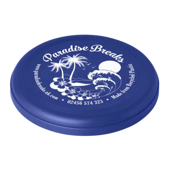 Frisbee kierrätetystä muovista