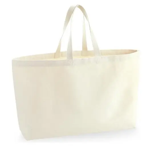 Oversized Canvas Tote kassi 37 l