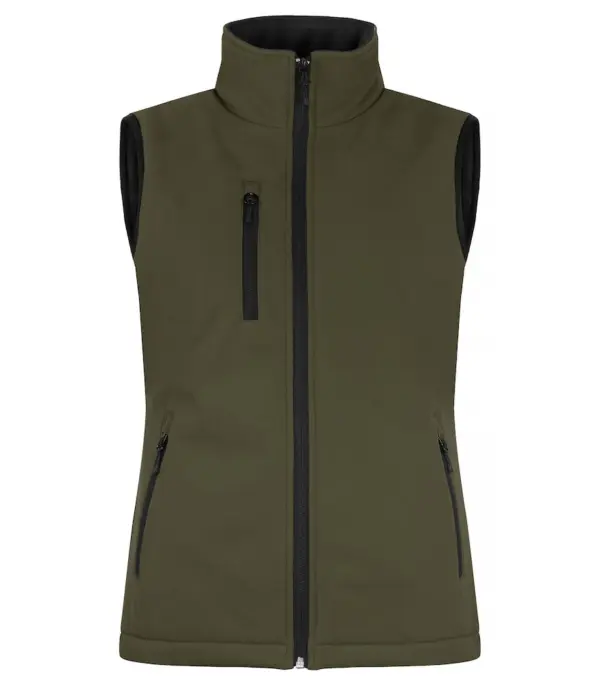 Clique topattu softshell liivi