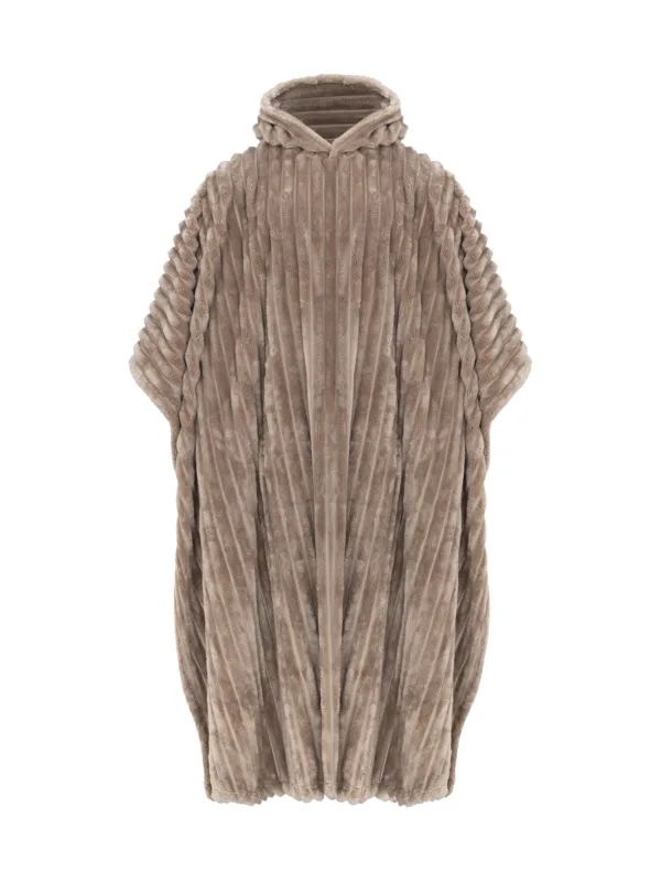 Hupullinen Poncho Cozy
